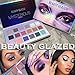 Beauty Glazed Mysterious Eyeshadow Palette Matte Shimmers Makeup 18 Colors Pigmented Eye Shadow Blendable Long Lasting Pop Colors