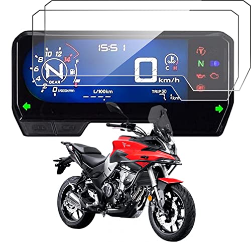 Image of RGY Screen Guard Digital Cluster Protection for Honda CB 500X | CB 650R | CBR 650R 2019+ Motorcycle Dashboard Accessories - Clear Pack of 2