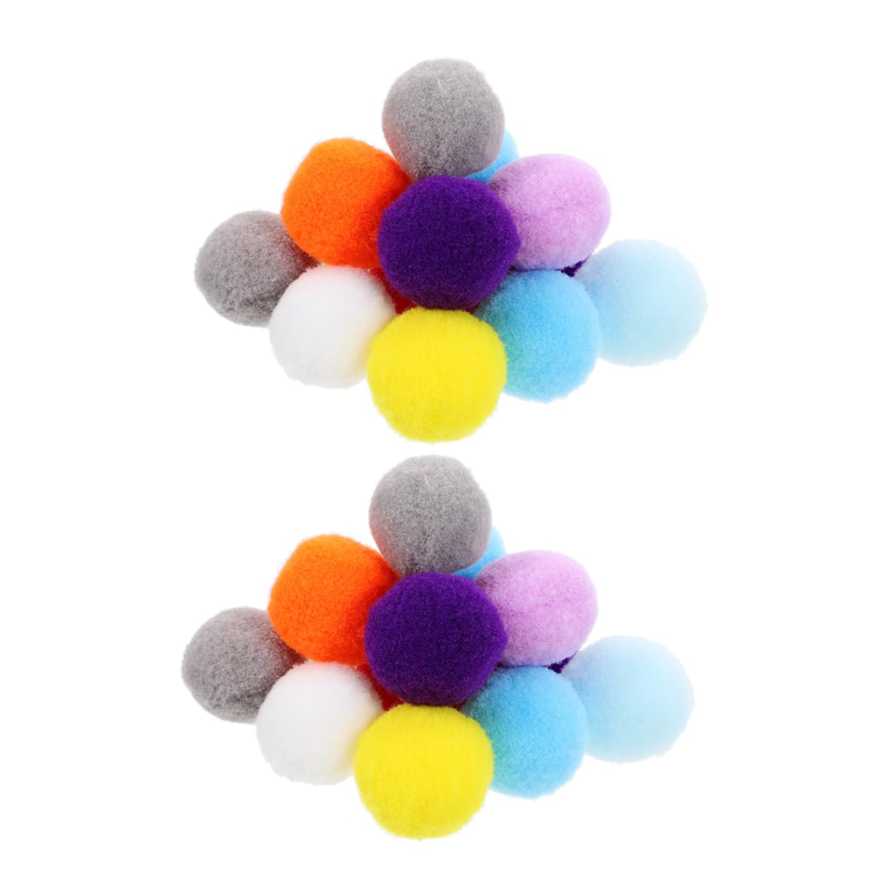 YARNOW 500 Pièces Balle Jouet pour Chat Chats d'intérieur Jouant aux balles Chasse Jouet s pour s à gratter pour d'intérieur Boules à mâcher pour Peluche