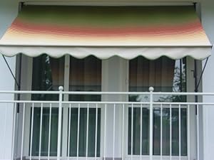 Angerer Exklusiv Klemmmarkise Balkonmarkise 400 cm