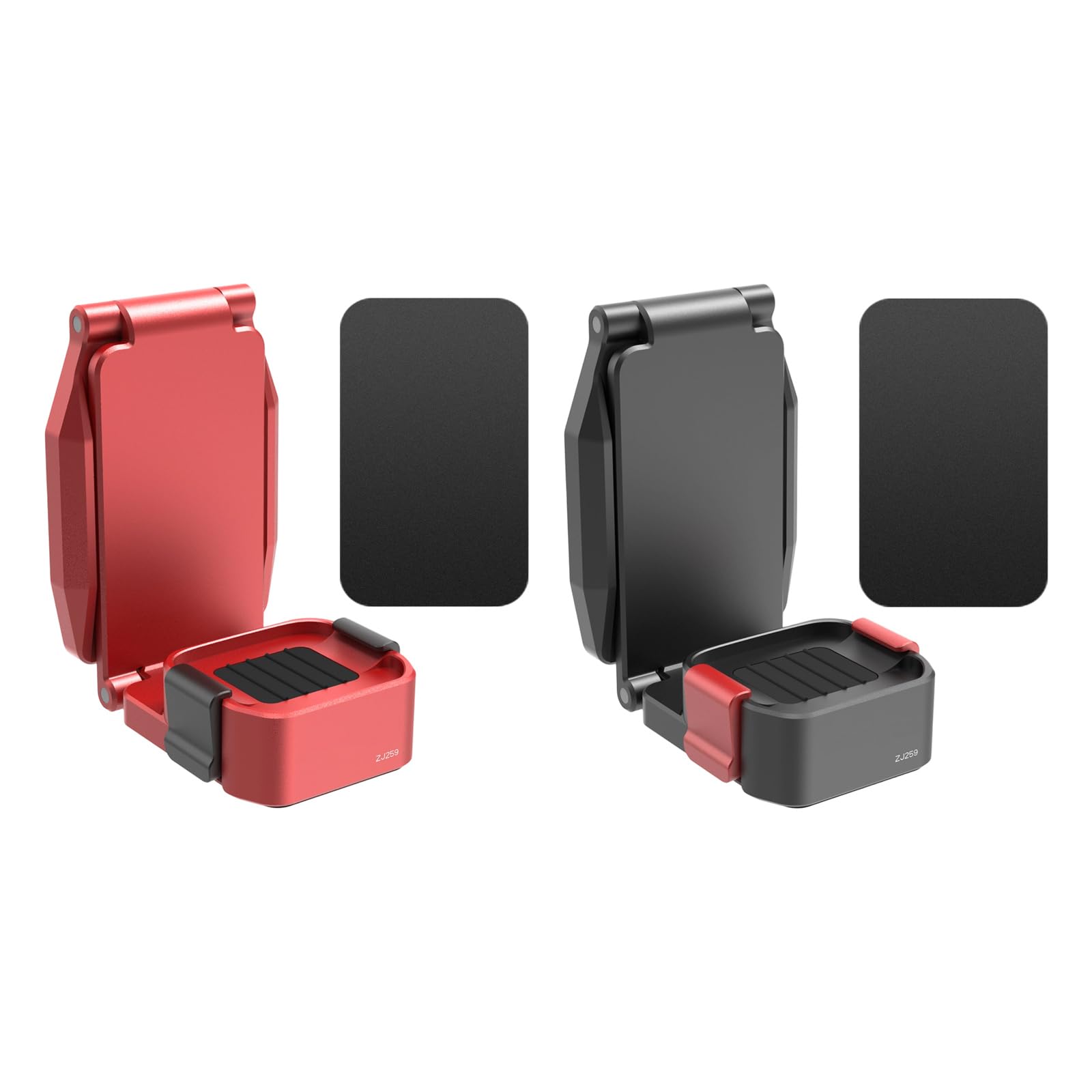 Soporte de base para cámara de trípode, soporte de clip magnético, soporte para dispositivo de bolsillo, rosca de 1 / 4 de pulgada, uso de pantalla de, soporte de base de clip de montaje de cámara