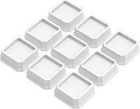 Vista 20 de Juego de 9 elevadores de cama de 3 pulgadas, elevadores de cama resistentes para marco de cama, paquete de 9 elevadores de hasta 3000 libras