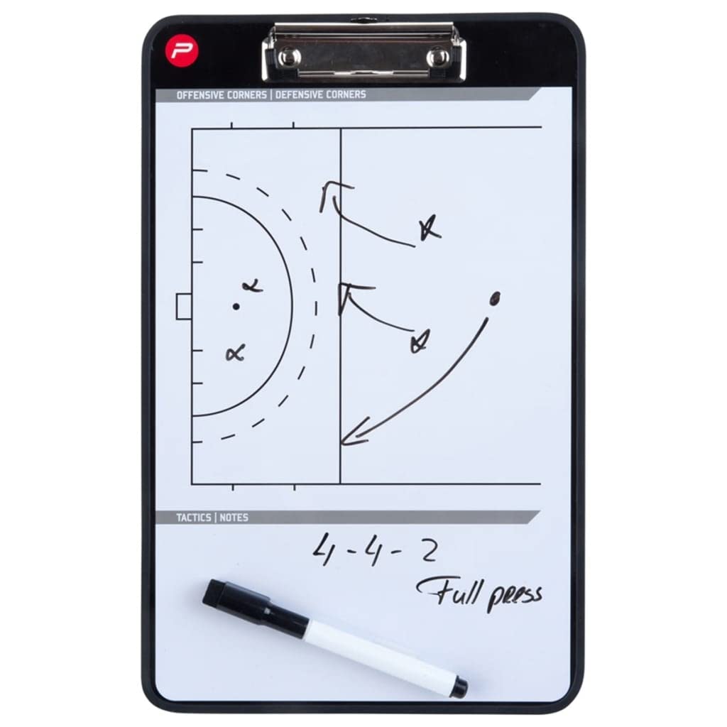 Pure2Improve P2I100660 Coachboard Field Hockey, Unisex – Adulto, Verde/Bianco, Taglia Unica