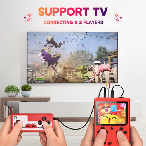 Handheld Game Consoles, Retro Mini Game Player with 500 Classic FC ...
