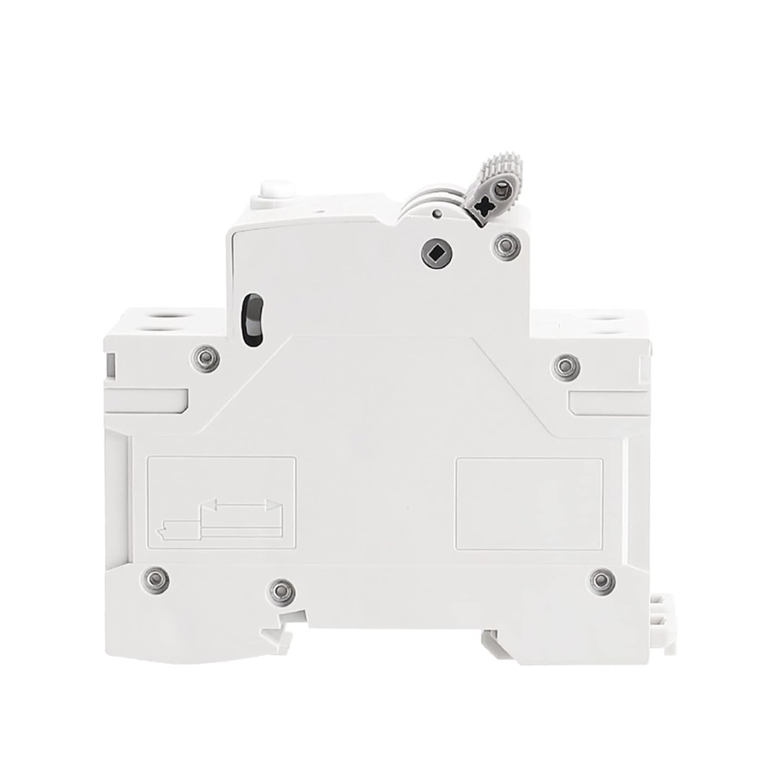 Wyłącznik prądowy GYR9NM 230 V RCBO 6KA MCB wyłącznik różnicowoprądowy z zabezpieczeniem przed przeciążeniem i wyciekiem 10 A 16 A 25 A 32 A 40 A 1 sztuka Kolor: 2P 32 A Rozmiar: 30 mA(2P 10A, 100mA)