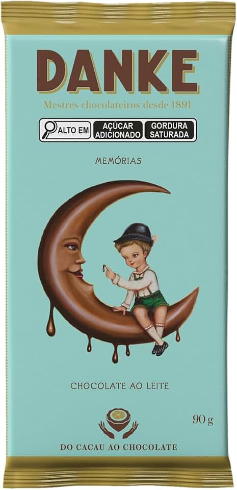 Chocolate ao Leite Danke Memórias Pacote 90g