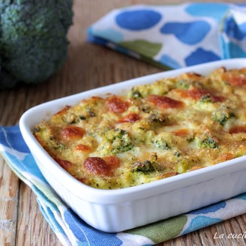 Sformato di patate e broccoli