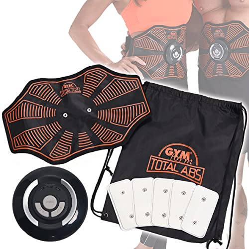 BEST DIRECT GYMFORM Ceinture Abdominale electrostimulation Total ABS, As Seen on TV, Ceinture Abdominale pour Homme & Femme, Appareil Vibrant de Musculation...