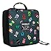 JINX Minecraft Bobble Mobs Insulated Kids School Lunch Box, Gray, 8.5"x 4"