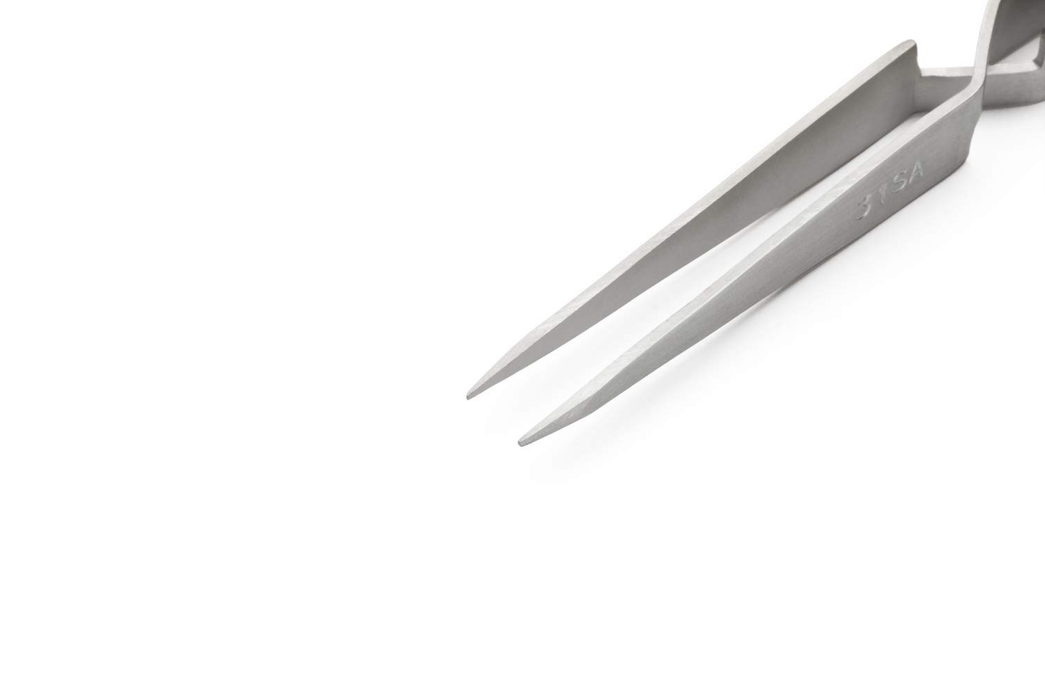 Weller Erem 31SA Reverse-Action Tweezers with Strong Pointed, Straight, Tapered Tips, 125 mm, Silver - Image 3
