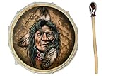 Bodhrán Ciffre 50 cm Schamanentrommel aus Mahagoni mit Ziegenfell