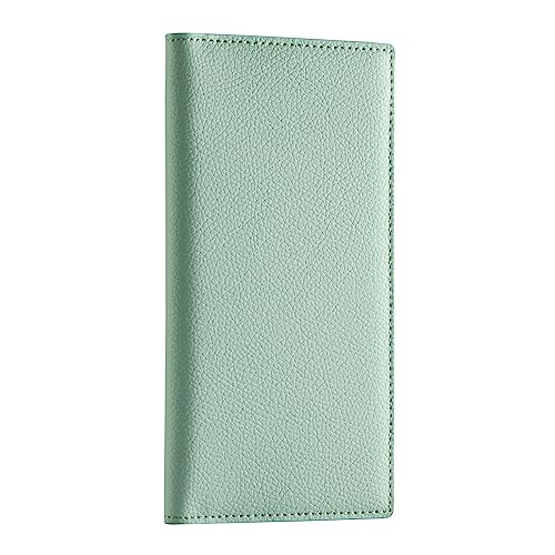 Image of CoBak Checkbook Cover for Women & Men - PU Leather Case with RFID Blocking | Classic Design Check Book Holder for Personal and Business