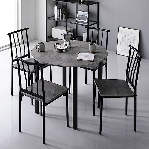 RASIK �~�`�_�C�j���O�e�[�u���Z�b�g 4�l�p 5�_�Z�b�g �e�[�u�� 1�_ �`�F�A 4�r �X�g�[��×�u���b�N �p�C�v�f�U�C���`�F�A �ؐ� �X�`�[�� 4�l�|��