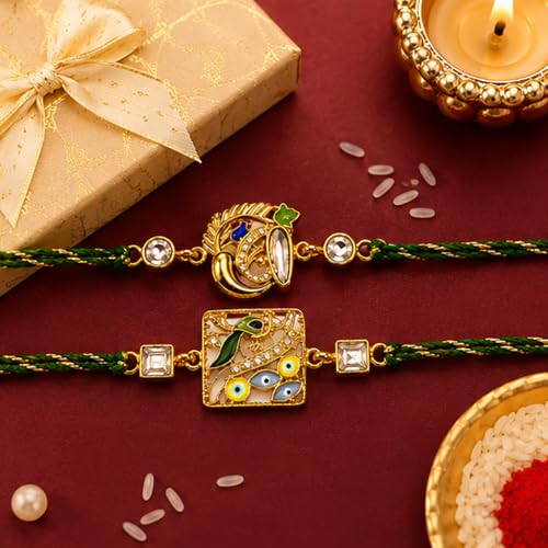 Image of The Purple Tree Rakhis For Brother, Rakhi for bhai, Rakshabandhan Gift, Rakhi Gift, Best Rakhi For Brothers