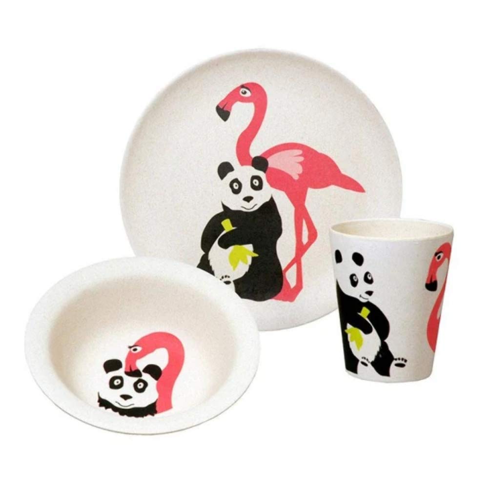 zuperzozial Hungry Kids Flamingo Set/3, Nylon/a, Nicht zutreffend :  Amazon.de: Kche, Haushalt & Wohnen