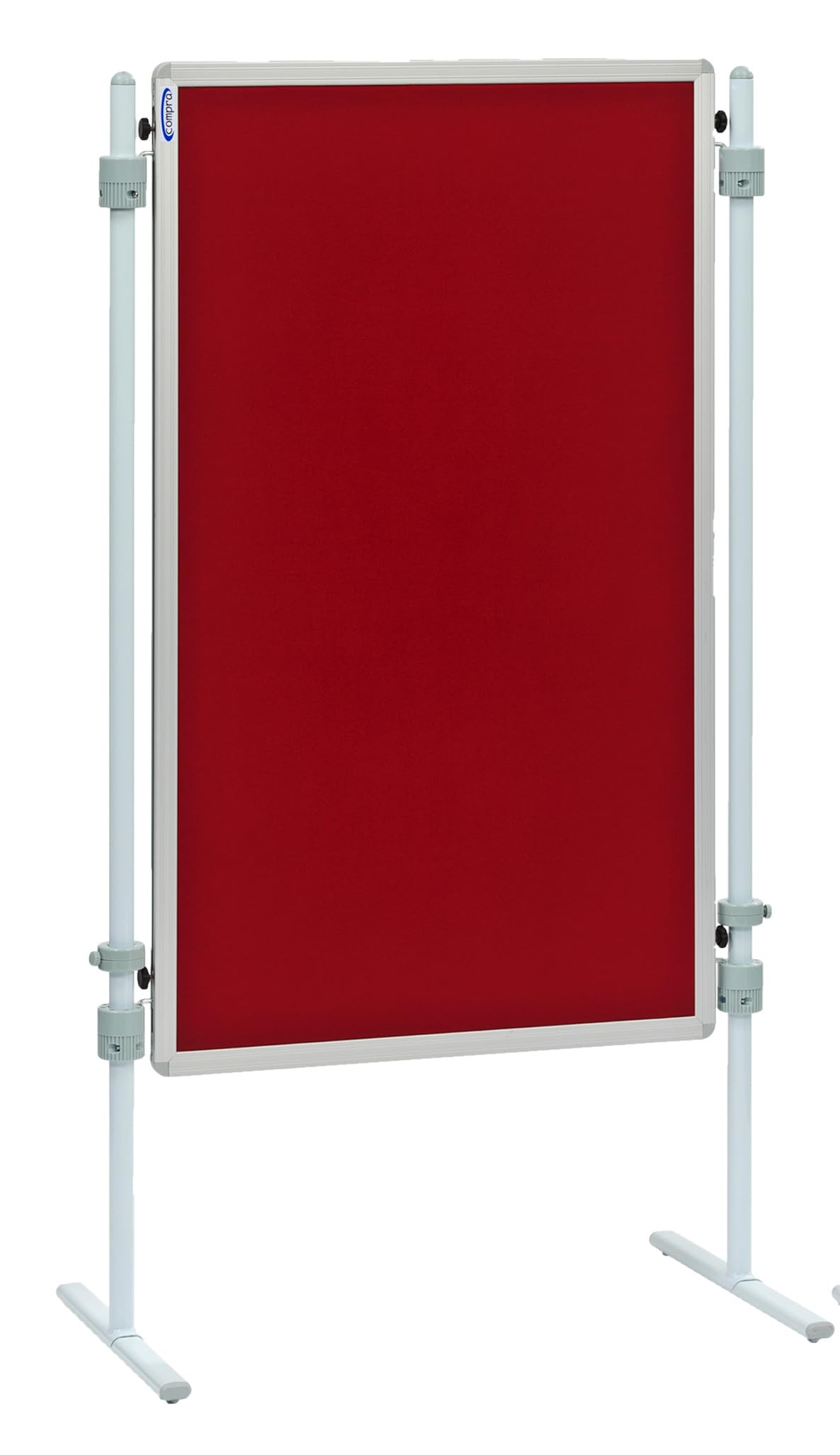 Betzold Stellwandtafel mit Stoffoberfläche – kleine Moderationstafel, Trennwand