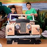 3 ft. 4 in. Jungle Safari Jeep Vehicle Cardboard Cutout Standee Standup Photo Op Party Supplies Decorations Decor Backdrop Background