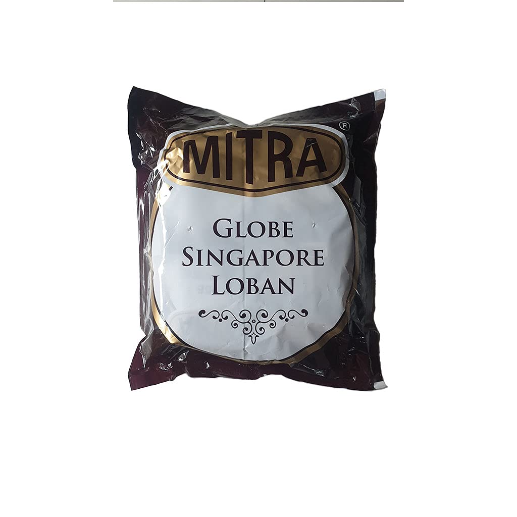 Mitra Globe Singapore Loban/Benzoin (Sambrani) Set of 10 Packets Each 50 GMS (500 GMS)-image-2