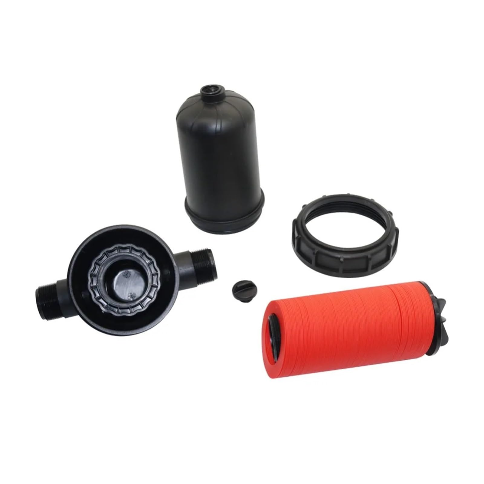 Filtro de disco malla 120 con rosca macho 1,25 ", 5", 2, riego jardín, agricultura, filtrado agua, impurezas(1-1/4")