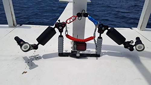 ANO 1 Inch Underwater Ball Clamp Easy Releasing Mounting and Moving Around Clamp for Scuba Diving Video Camera Tray Light Arm System