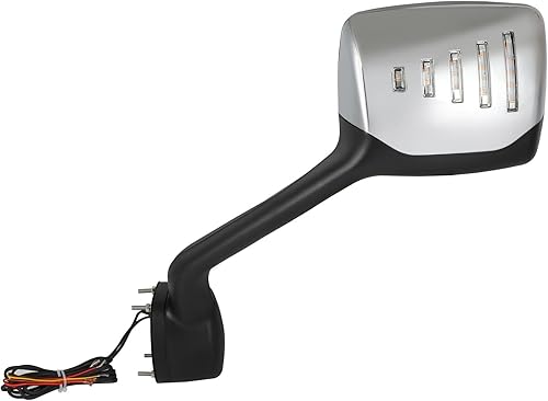 Miniatura 3 de Aintier Espejo de remolque de capó para puerta de camión, lado izquierdo del conductor, espejo de automóvil apto para Kenworth T680 2013-2021 con