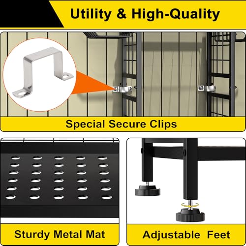 GIOTORENT 3-Tier Garden Tool Rack