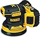 DeWalt DCW210P2-QW - Lijadora Rotorbital sin escobillas XR 18V con 2 baterías Li-Ion 5,0Ah