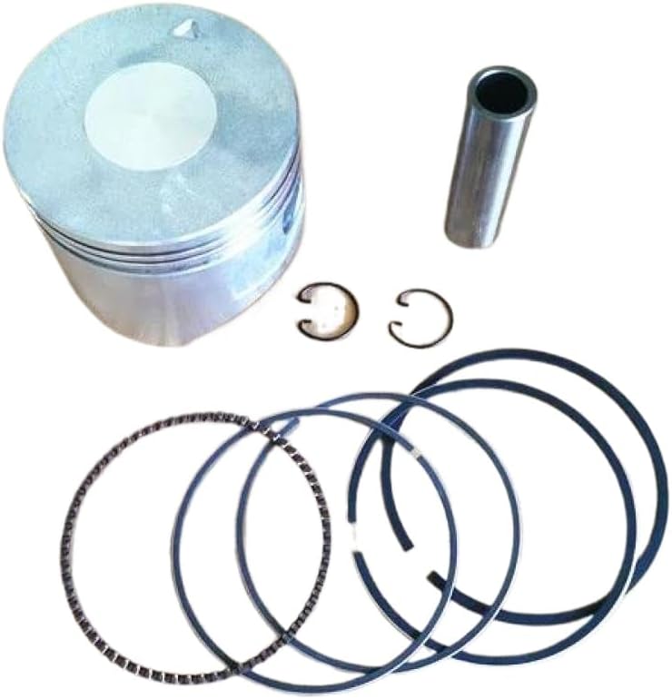 Piston Kit 68mm Compatible With GM182 GT600 MBG2900 MBG2902 MBG3500 Engine Water Pump Piston Rings Pin Clip