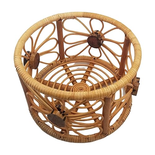 Panier en rotin authentique et sûr pour photo de bébé - 5