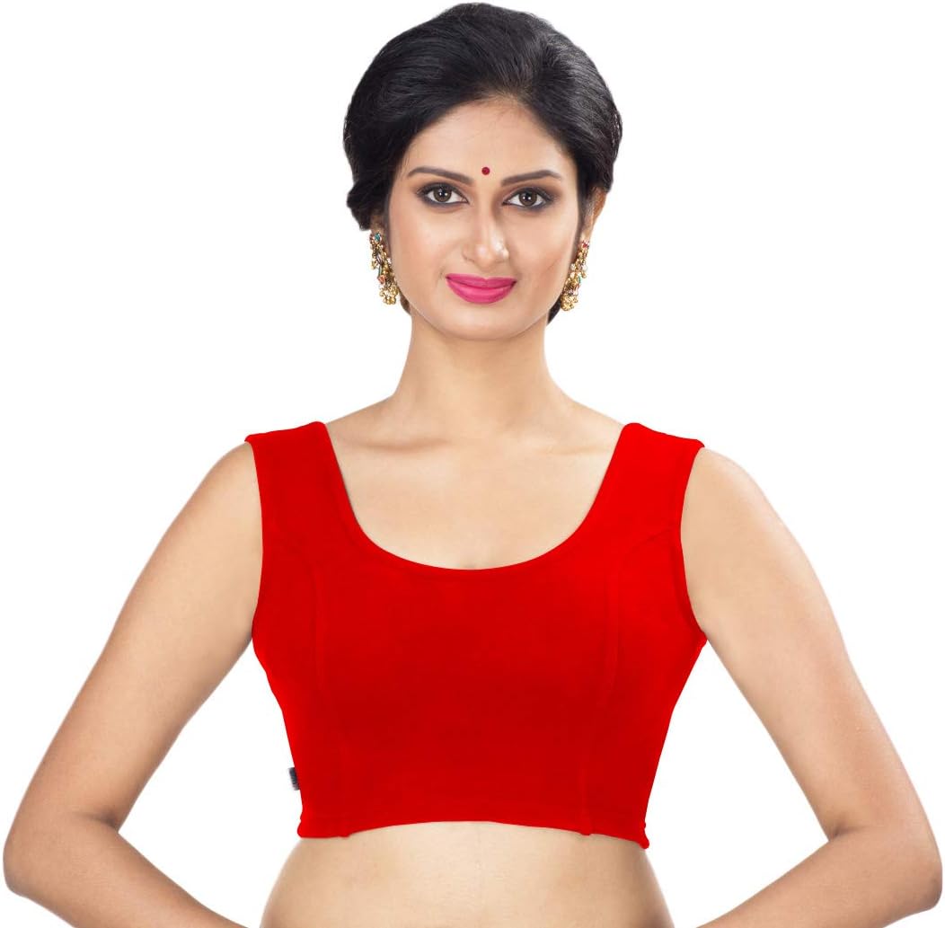 Abhi Women Poly Cotton Sleeveless Choli