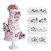 Flower Vines Wedding Cake Stencil Decorating Mold Platic Cake Tool Set by ART Kitchenware ST-861