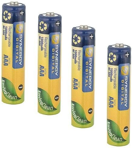Synergy Digital Battery Compatible with Panasonic KX-TGA660B Cordless Phone Battery Ni-MH, 1.2 Volt, 1000 mAh - Ultra Hi-Capacity - Replacement of Pack of 4 AAA Batteries