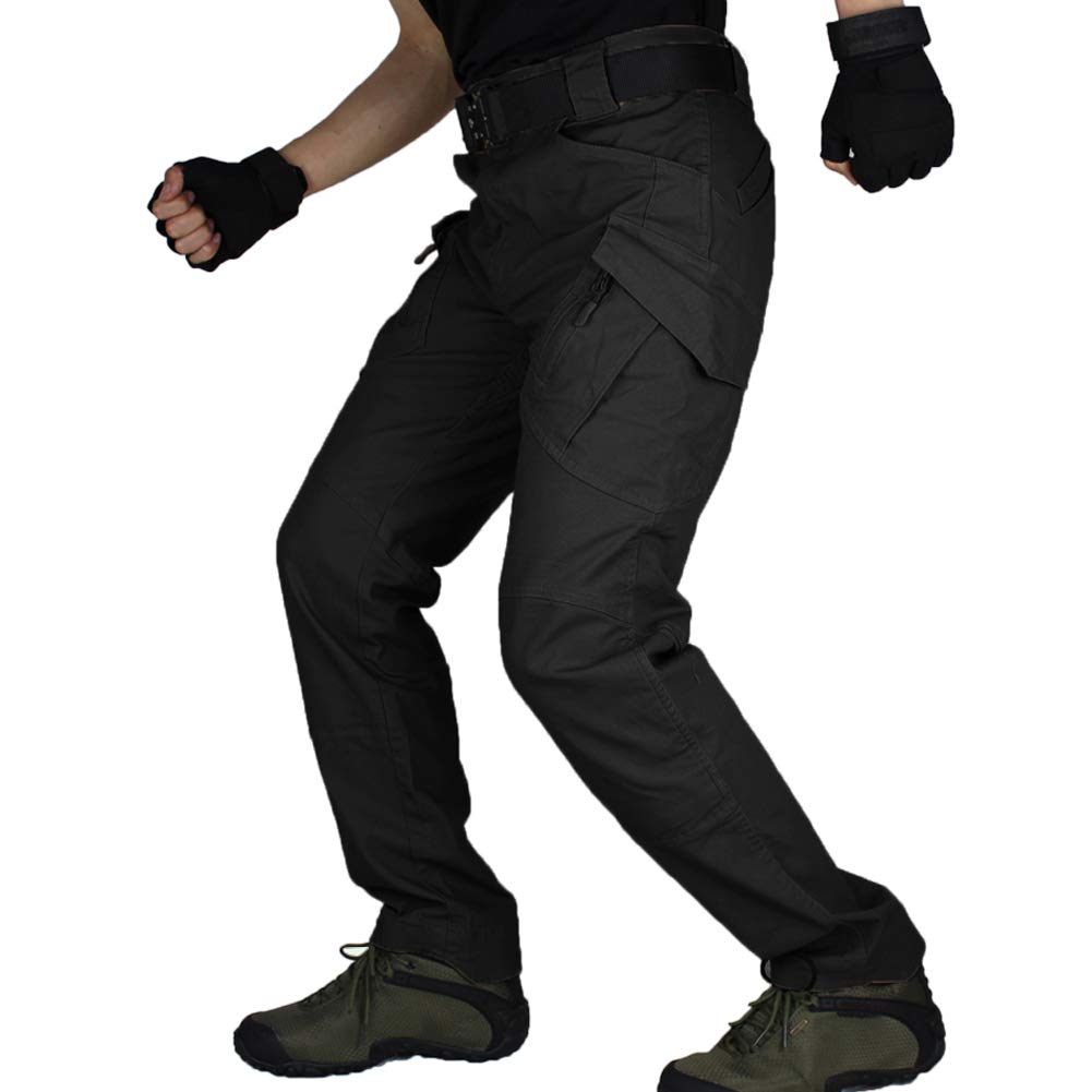 Pantaloni Militari da Combattimento tattico da Uomo, Pantaloni da Lavoro Cargo da Lavoro all'aperto Pantaloni da Lavoro in Cotone