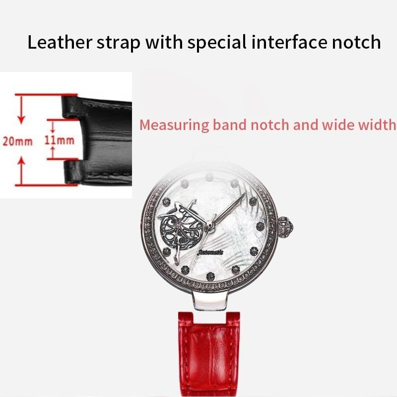 [yaponjp] GC PASHA DE メンズ レディース ロッシーニ用 スペシャルハンドブレスレット用 ノッチ付きレザーストラ