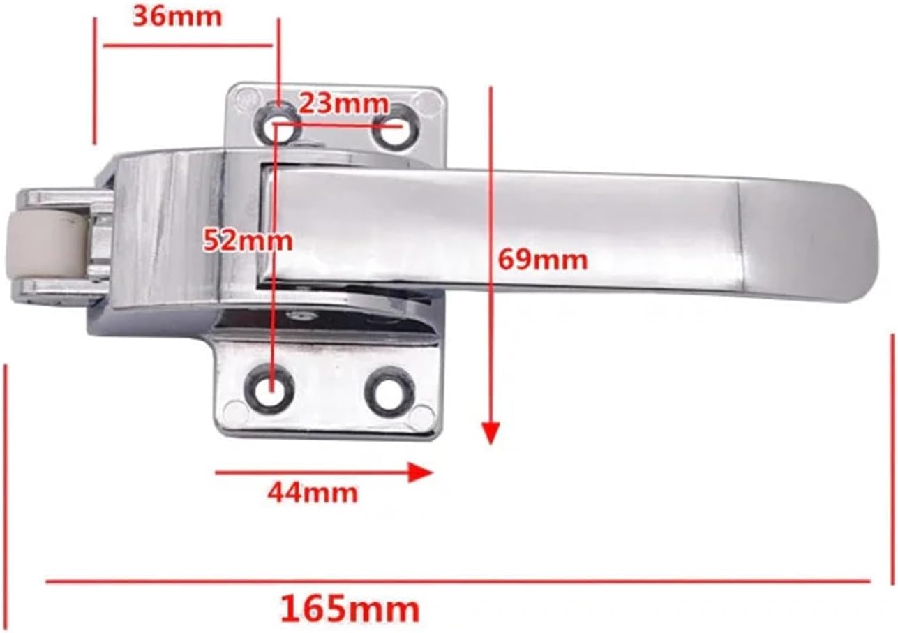 Handle Door Hinge Lock Latch Hardware Pull Part 1Pcs(Alloy A Style)
