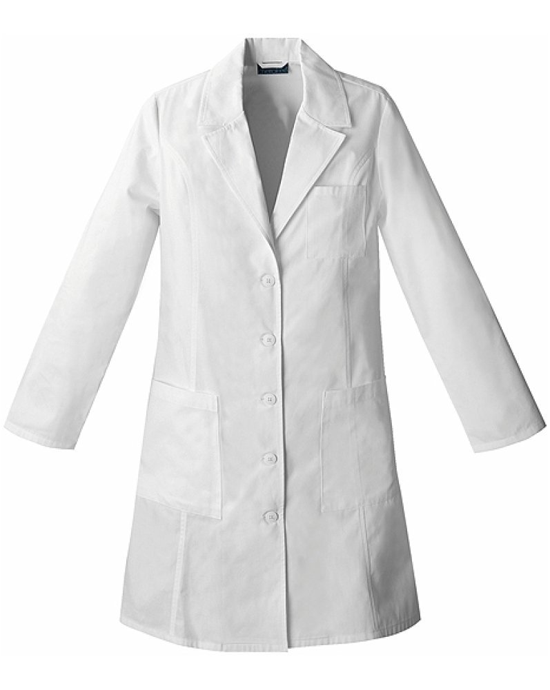 Cherokee 2411 Women's Pro. Whites 37-inch Consultation Lab Coat White