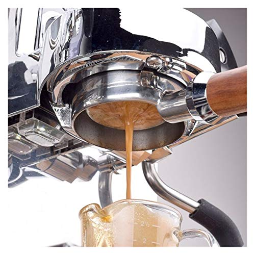 Molinillo de café Manual Café Sin Fondo Portafiltro Grupo-Head 58mm Máquina De Café Sólido Manera De Madera Filtro De… - Imagen 6