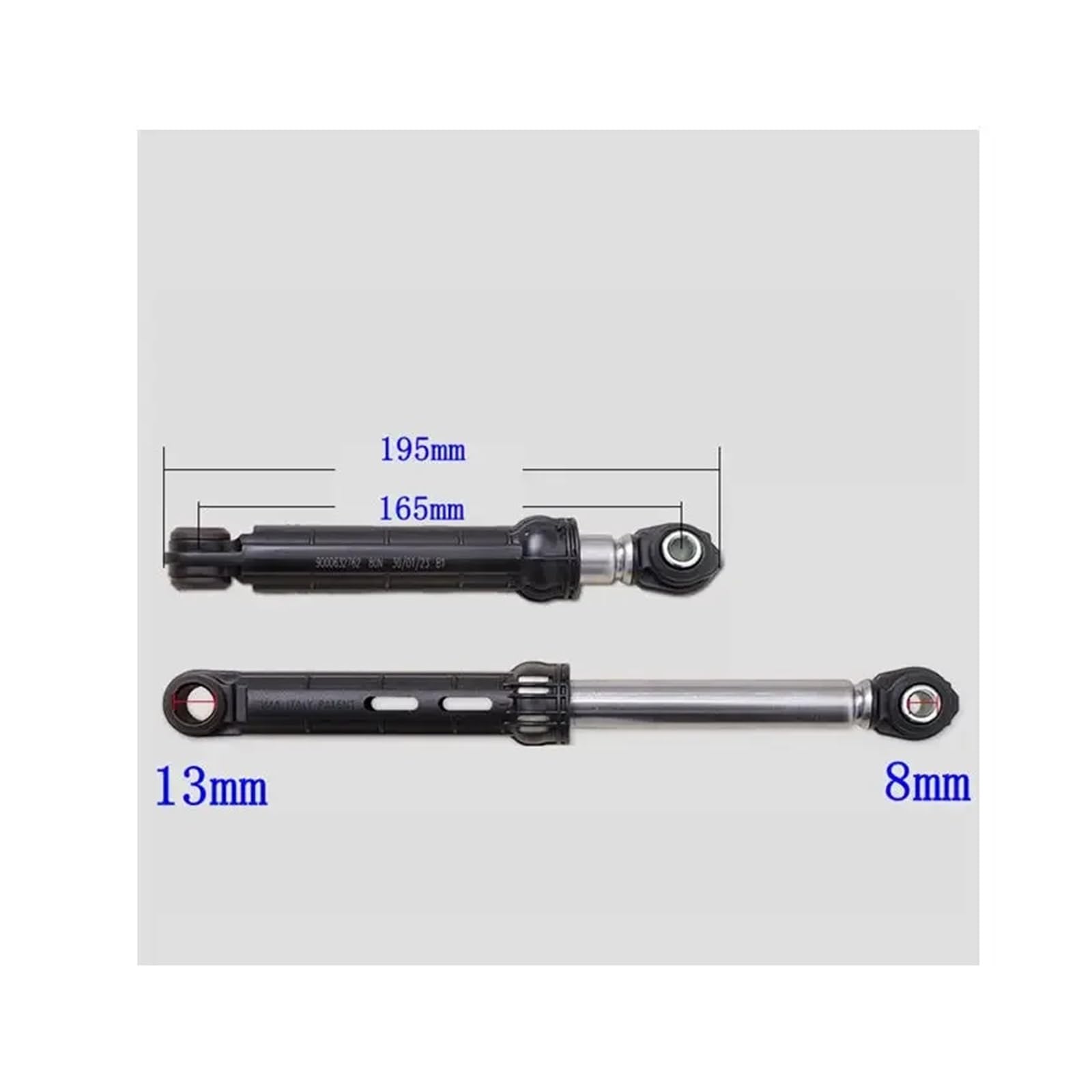 Amortisseur de tambour pour machine à laver, compatible avec Siemens, compatible avec Bosch, 9000632762 (3 pièces)
