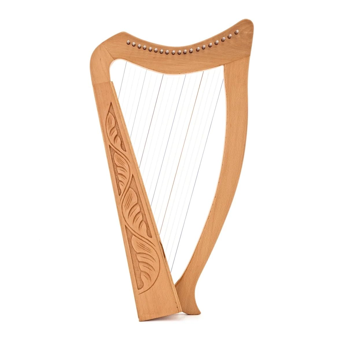 MMX harpe celtique en naturel - 19 cordes