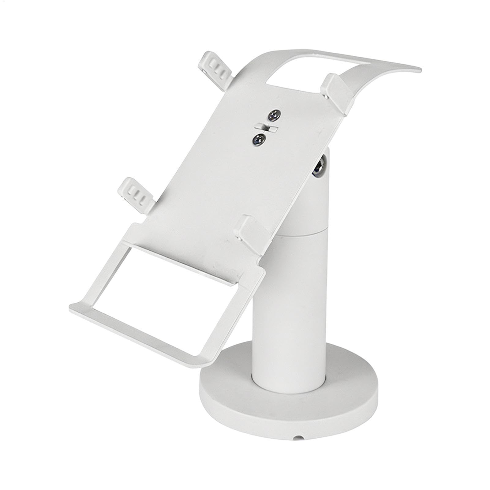 Credit Card Machine Stand, Adjustable 360° Rotating POS Terminal Stand, Swivel Credit Card Machine Holder, Tiltable Countertop Display Bracket for Retail Cash Register for Business Checkout Counters