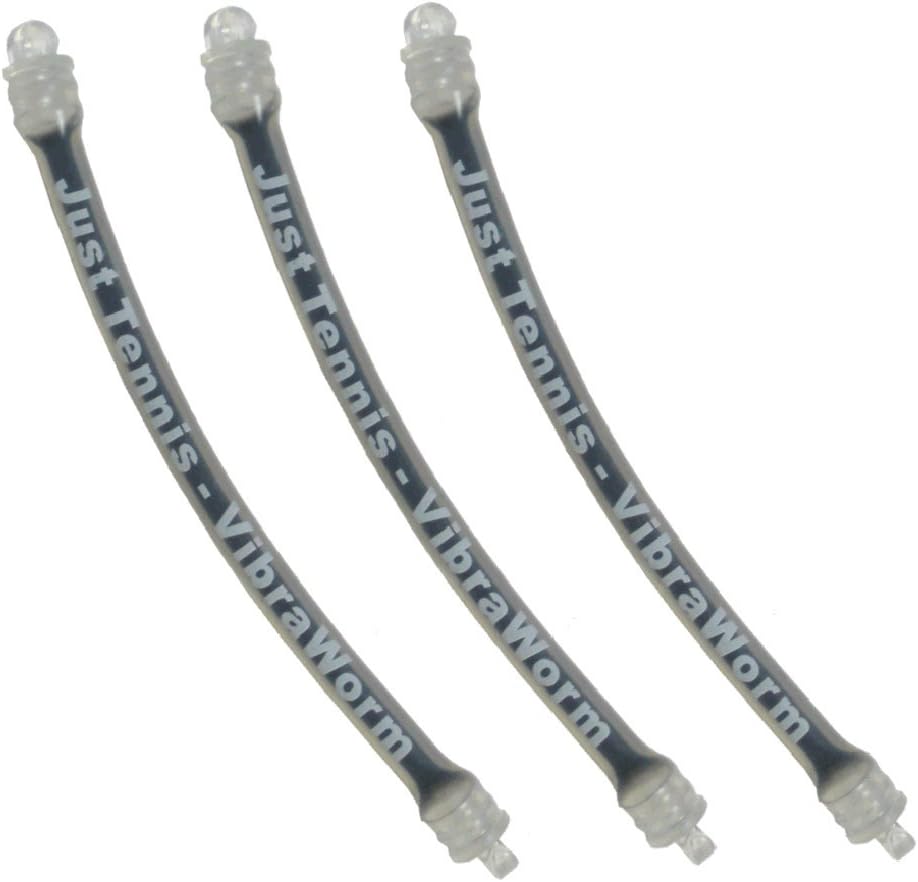 Vibra Worm 3 Pack Gel Filled Tennis Racquet Vibration