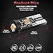 Yorkim 194 Led Bulb Amber Canbus Error Free 3-SMD 2835 Chipsets, T10 Amber Interior Led For Dome Map Door Courtesy License Plate Trunk lights with 194 168 W5W 2825 Socket, Pack of 10