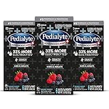 Pedialyte AdvancedCare Plus Electrolyte Powder, with 33% More Electrolytes and PreActiv Prebiotics, Berry Frost, Electrolyte Drink Powder Packets, 0.6 Oz (18 Count)