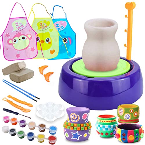 Tip Top Pottery Wheel Craft Kit Educational Toys