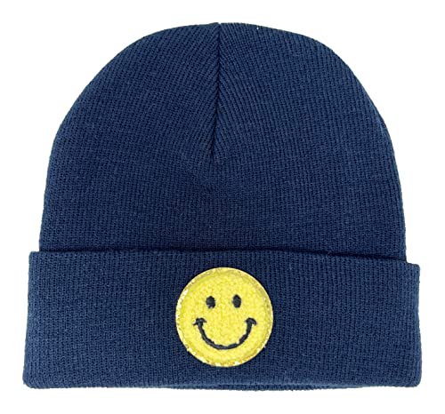 Image of Funky Junque Kids Cozy Knit Winter Beanie Hat - Perfect Holiday Stocking Stuffer
