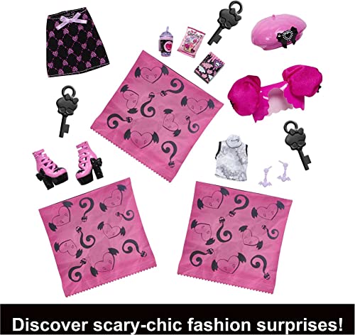 Monster High Doll And Fashion Set, Draculaura With Dress-Up Locker And 19+ Surprises, Skulltimate Secrets #TOP2