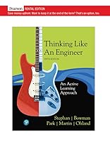 Thinking Like an Engineer 0136932177 Book Cover