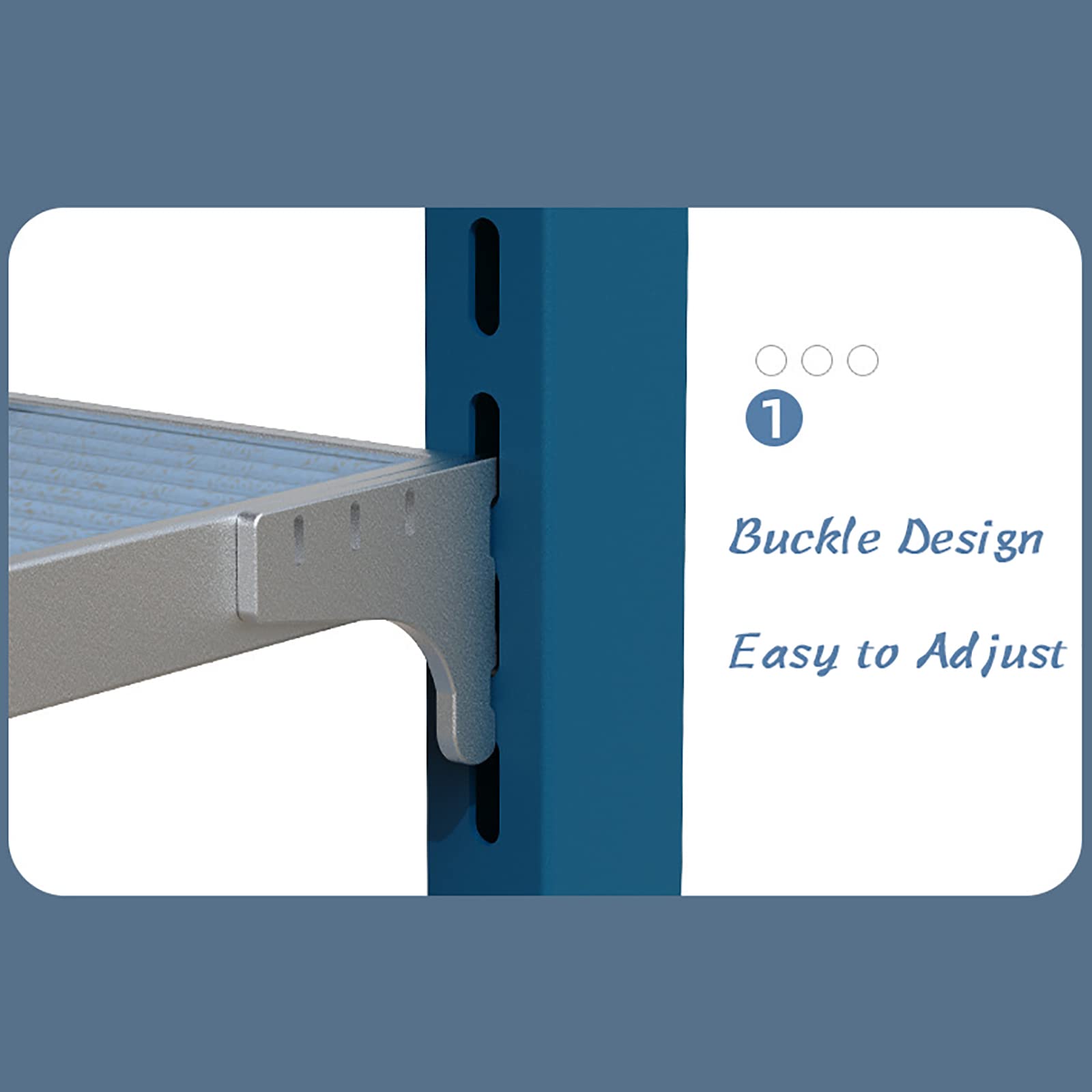 Organizer per pentole e padelle per armadio da cucina, supporto regolabile per pentole, design staccabile a scatto, mantiene le pentole in ordine