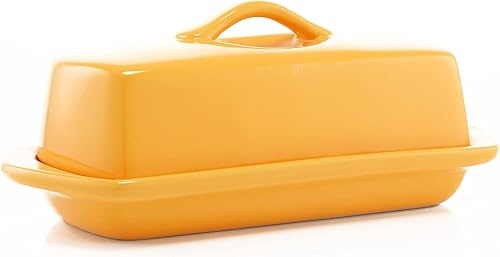 Miniatura 1 de Chantal Plato cubierto, mantequilla de tamaño completo, caléndula