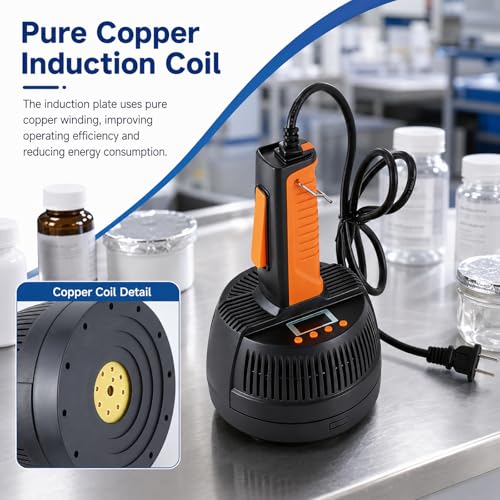 Machine de scellage à induction portable pour protection inviolable